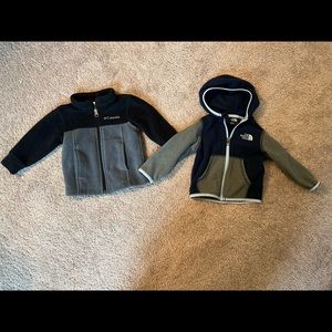 The North Face and Columbia Fleece 6-12 months